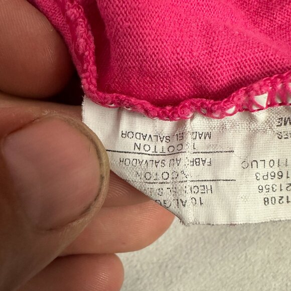 JMS Just My Size Women's Tank Top 22W/24W Pink Sleeveless 100% Cotton Plus Size - Picture 5 of 5